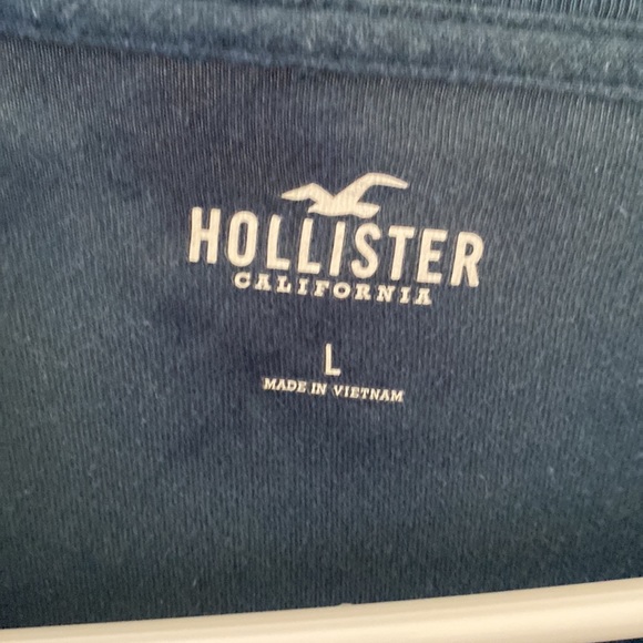 Blue long sleeve holister California surf shirt - Picture 2 of 4